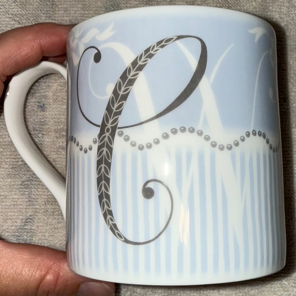 Official Royal Collection China Mug Prince William & Catherine Wedding 22k Gold